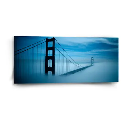 Obraz Golden Gate 3 - 110x50 cm