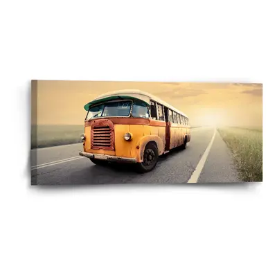 Obraz Autobus veterán - 110x50 cm