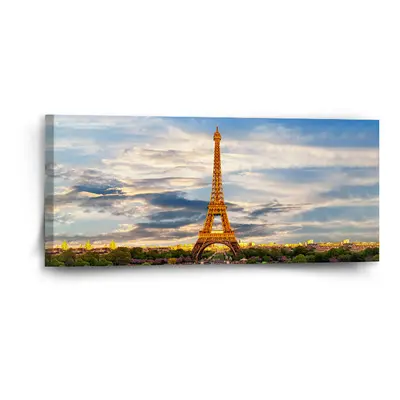 Obraz Eiffel Tower 3 - 110x50 cm