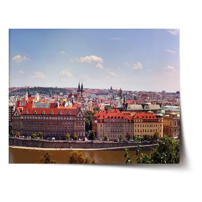 Plakát Praha - 120x80 cm