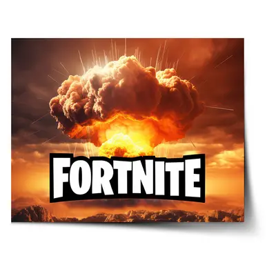 Plakát FORTNITE Exploze - 120x80 cm