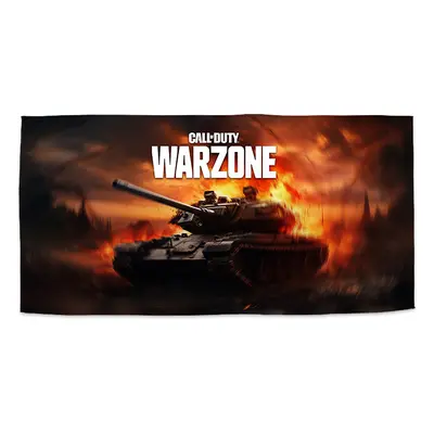 Ručník Call of Duty Warzone - tank - 50x100 cm