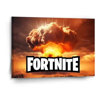 Obraz FORTNITE Exploze - 90x60 cm