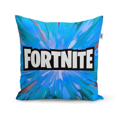 Polštář FORTNITE modrá - 50x50 cm