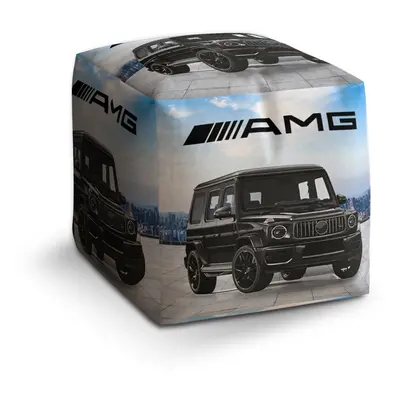 Taburet Cube AMG auto: 40x40x40 cm