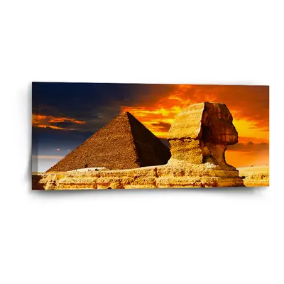 Obraz Pyramidy - 110x50 cm