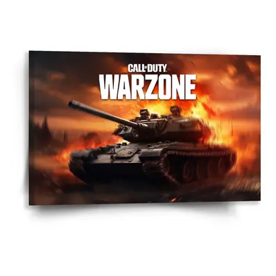 Obraz Call of Duty Warzone - tank - 60x40 cm