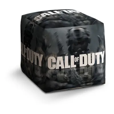 Taburet Cube Call of Duty Voják: 40x40x40 cm