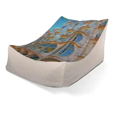 Sedací vak Lounge Barcelona Gaudi Casa Batllo 2 - 80 x 95 x 50 cm