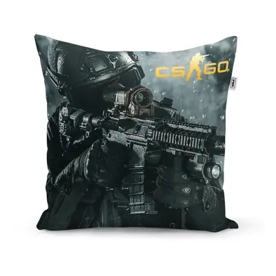 Polštář CS:GO Voják 1 - 50x50 cm