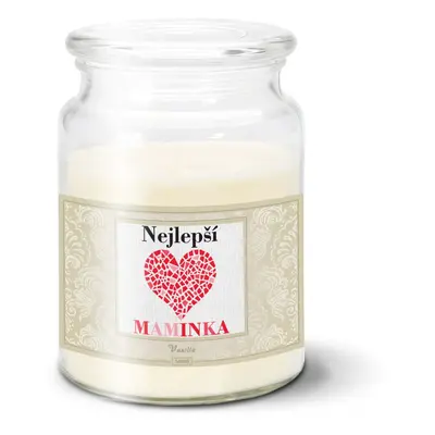 Svíčka Nejlepší maminka - 500 g