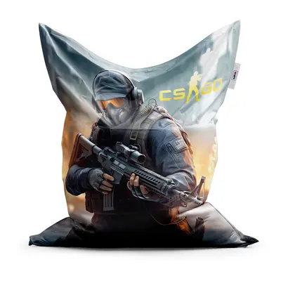 Sedací vak Classic CS:GO Voják 2 - 200x140 cm