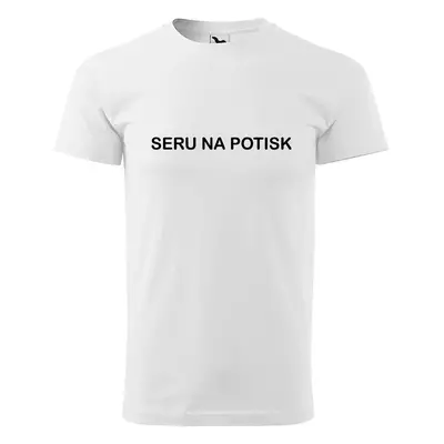 Tričko s potiskem Se*u na potisk - bílé M