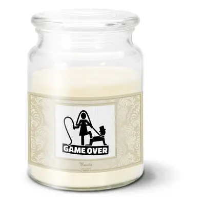 Svíčka Game over - 500 g