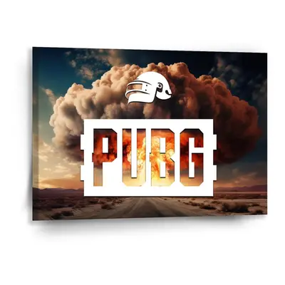 Obraz PUBG Exploze 1 - 90x60 cm