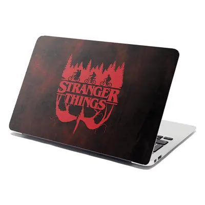 Samolepka na notebook Stranger Things Red - 38x26 cm