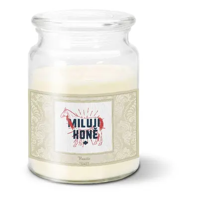 Svíčka Miluji koně - 500 g