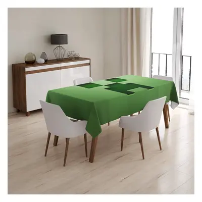 Ubrus Green Blocks - 90x90 cm