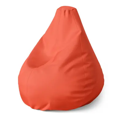 Sedací vak Pear Paprika - 140 x 100 x 25 cm