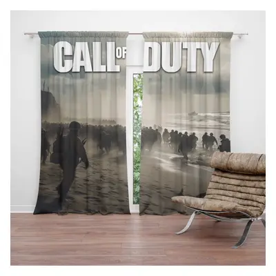 Závěs Call of Duty Normandie: 2ks 140x250cm