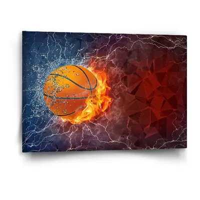 Obraz Basketbalový míč - 60x40 cm