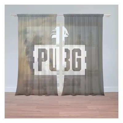 Záclony PUBG Vojáci: 2ks 150x250cm