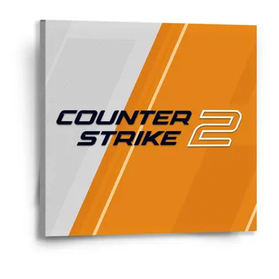 Obraz Counter Strike 2 Oranžová - 50x50 cm