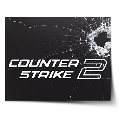 Plakát Counter Strike 2 Průstřel - 90x60 cm