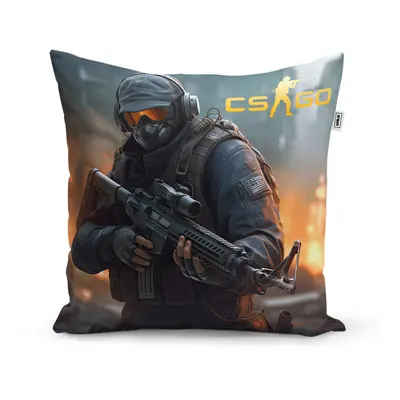 Polštář CS:GO Voják 2 - 50x50 cm