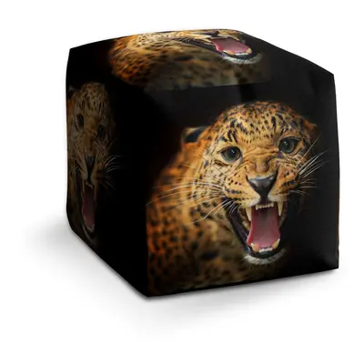 Taburet Cube Gepard 2: 40x40x40 cm