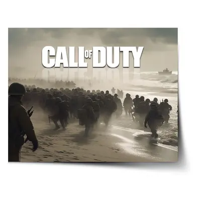 Plakát Call of Duty Normandie - 120x80 cm