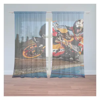 Záclony Motorkář 2: 2ks 150x250cm