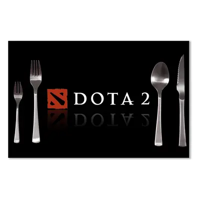 Prostírání DOTA 2 Černá: 40x30cm