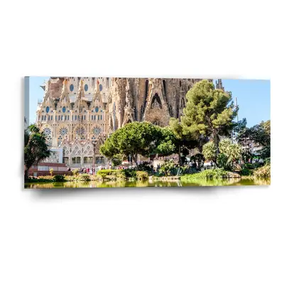 Obraz Barcelona Sagrada Familia - 110x50 cm