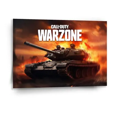 Obraz Call of Duty Warzone - tank - 90x60 cm