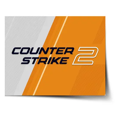 Plakát Counter Strike 2 Oranžová - 90x60 cm