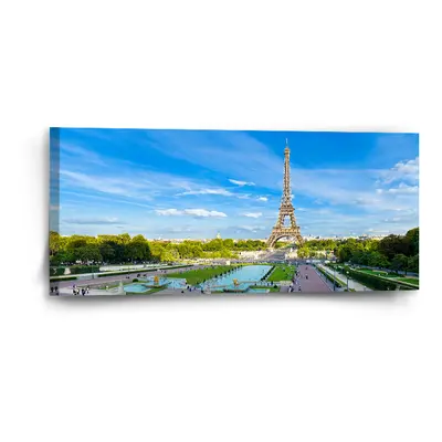 Obraz Eiffel Tower 5 - 110x50 cm