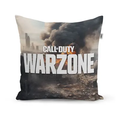 Polštář Call of Duty Warzone - město - 50x50 cm