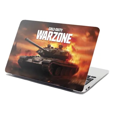 Samolepka na notebook Call of Duty Warzone - tank - 29x20 cm