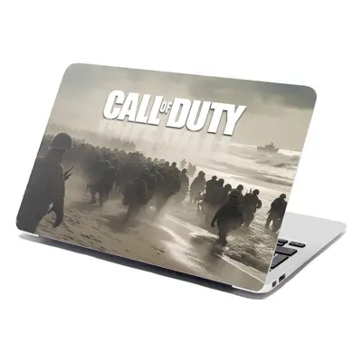 Samolepka na notebook Call of Duty Normandie - 29x20 cm