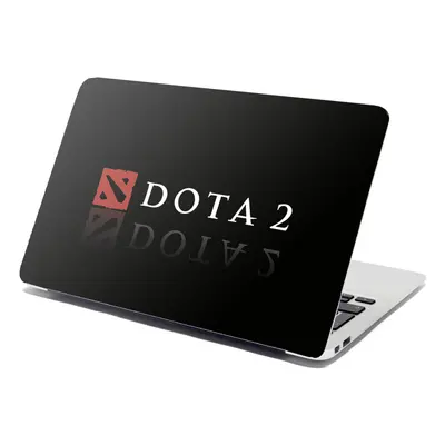 Samolepka na notebook DOTA 2 Černá - 29x20 cm