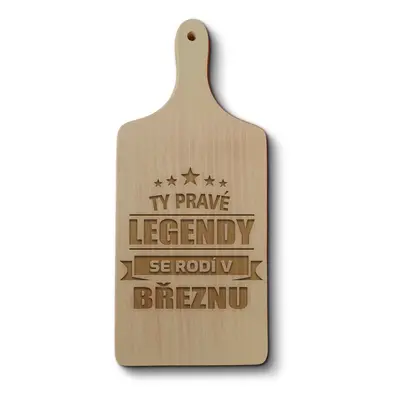 Prkénko Ty pravé legendy se rodí v březnu