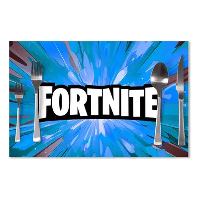 Prostírání FORTNITE modrá: 40x30cm