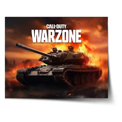 Plakát Call of Duty Warzone - tank - 60x40 cm