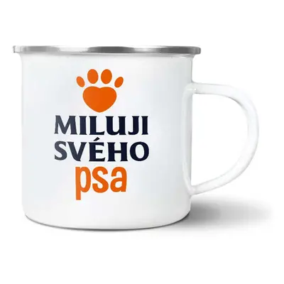 Plecháček Miluji svého psa: 300 ml