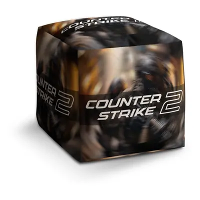 Taburet Cube Counter Strike 2 Voják: 40x40x40 cm