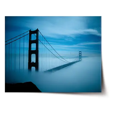 Plakát Golden Gate 3 - 90x60 cm