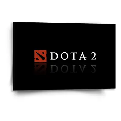 Obraz DOTA 2 Černá - 60x40 cm