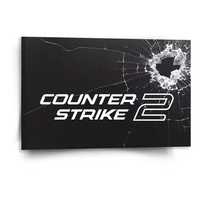 Obraz Counter Strike 2 Průstřel - 120x80 cm