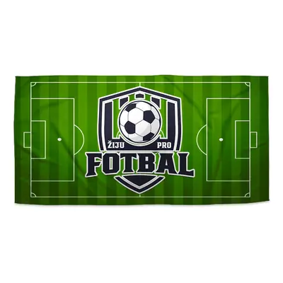 Ručník Žiju pro fotbal - 70x140 cm